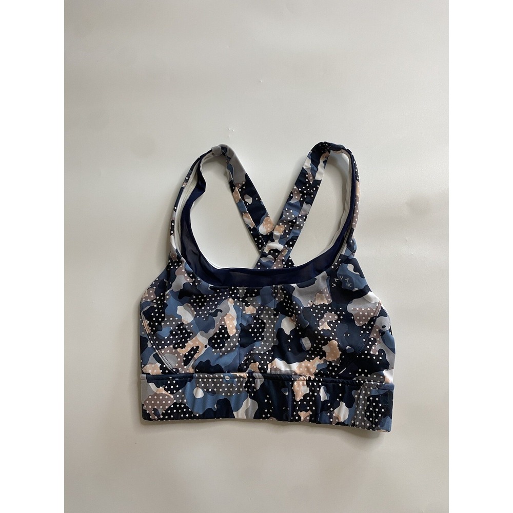 Varley Sports Bra Womens XS Bolton Multicolored‎ Printed Athletic Performance